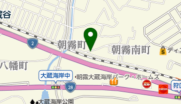 タイムズ朝霧駅西の地図画像