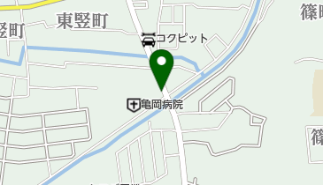 タイムズ亀岡病院の地図画像