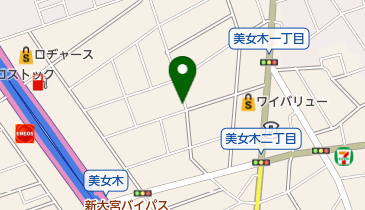 タイムズ美女木1丁目の地図画像