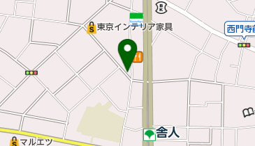 タイムズ華屋与兵衛舎人店第2の地図画像