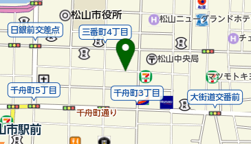 タイムズ松山三番町第3の地図画像