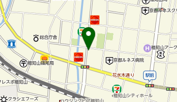 タイムズ京都ルネス病院第2の地図画像