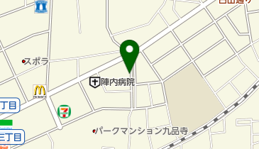 タイムズ九品寺第5の地図画像
