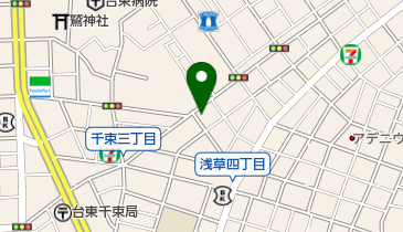 タイムズ浅草第36の地図画像