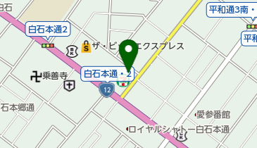 タイムズ本通2丁目北第2の地図画像