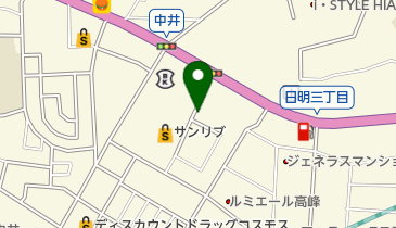 タイムズときわ台団地の地図画像