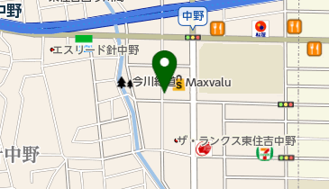 タイムズマックスバリュ駒川中野店の地図画像