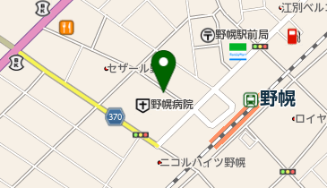 タイムズ野幌駅前第2の地図画像