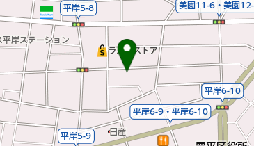 タイムズ平岸5・9の地図画像