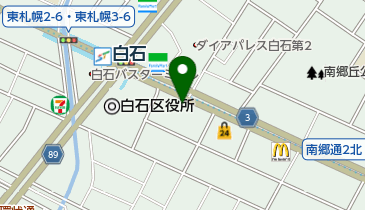 タイムズ白石ターミナル第1の地図画像