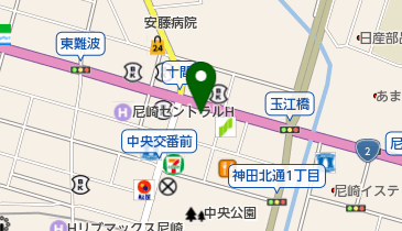 タイムズ阪神尼崎駅前第5の地図画像