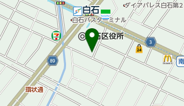 白石ガーデンプレイスパーキングの地図画像