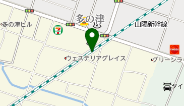 タイムズ多の津高架下の地図画像