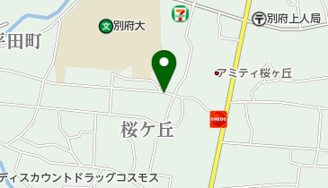 タイムズ別府大学前の地図画像