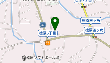 タイムズ桧原7丁目の地図画像