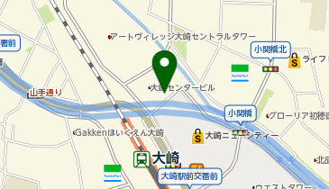 タイムズ大崎センタービルの地図画像