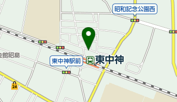 タイムズ東中神駅前第2の地図画像