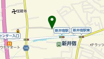 タイムズ新井宿駅前第4の地図画像