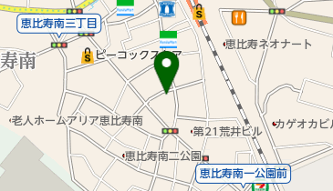 タイムズ恵比寿南第7の地図画像