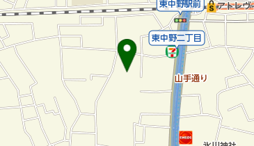 タイムズ東中野第17の地図画像