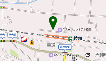 タイムズ綾部シティホールの地図画像