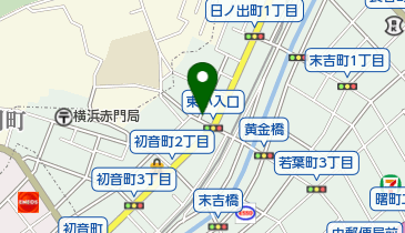 タイムズ横浜日ノ出町第3の地図画像