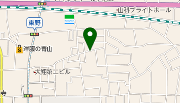 タイムズ山科東野の地図画像