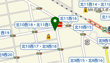 タイムズ札幌渓仁会リハビリテーション病院の地図画像