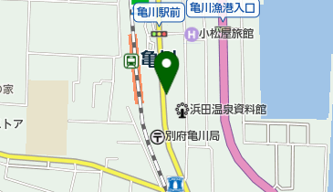 タイムズ亀川駅前の地図画像