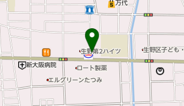 タイムズ巽北1丁目第2の地図画像