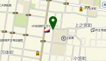 タイムズ天王寺上本町8丁目の地図画像