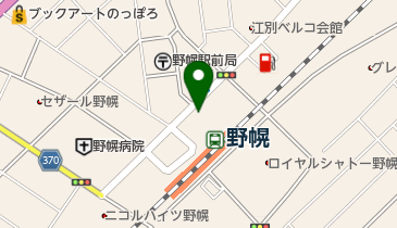 タイムズ野幌駅前第4の地図画像