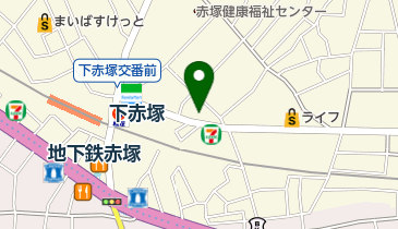 タイムズ下赤塚駅北の地図画像