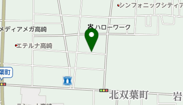 タイムズ高崎北双葉町の地図画像