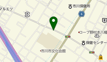 タイムズイオンタウン市川大和田の地図画像