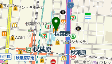 タイムズ秋葉原駅東の地図画像