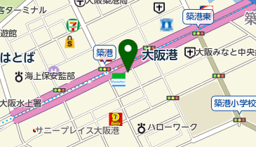 タイムズ大阪港駅前第3の地図画像