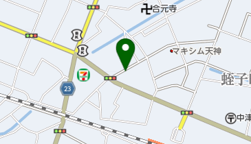 タイムズ中津宮島町の地図画像