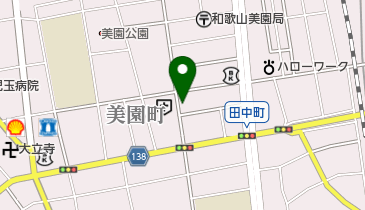 タイムズ紀州田中町の地図画像