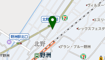 タイムズ野洲駅北口の地図画像