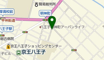 タイムズ八王子明神町第8の地図画像