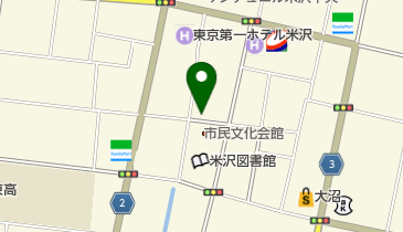 タイムズ米沢中央第2の地図画像