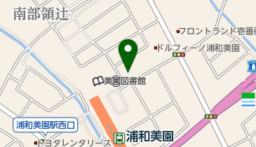 タイムズ浦和美園駅前の地図画像