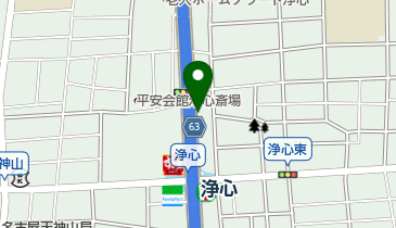 タイムズ浄心駅前の地図画像