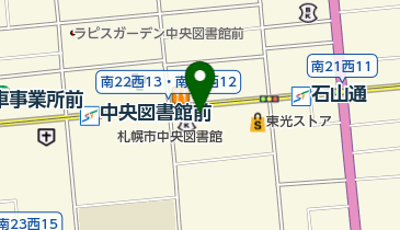 タイムズ南22西12の地図画像