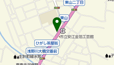 タイムズ金沢ひがし茶屋街第4の地図画像