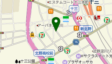 タイムズ十三駅前第3の地図画像