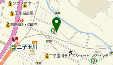 タイムズ二子玉川駅東口の地図画像