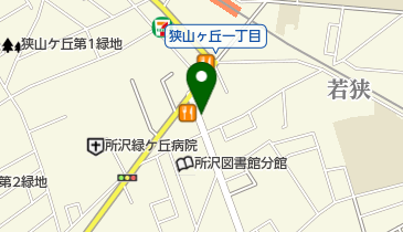 タイムズ狭山ヶ丘第3の地図画像