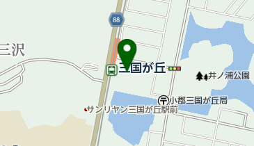 タイムズ西鉄三国が丘駅東口の地図画像